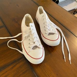 Classic White Converse Chucks